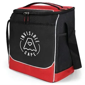 Custom Logo 20 Cans Travel Cooler Bag 600D