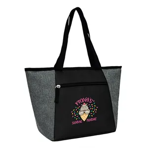 Custom Logo Lunch Cooler Tote Bag 300D/600D