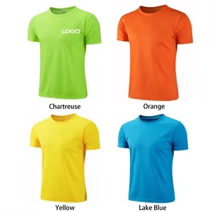 Customized Summer Quick Dry T-Shirt MOQ 50PCS