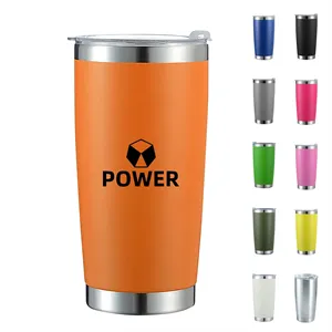 20 Oz Vacuum Insulated Stainless Steel Tumbler