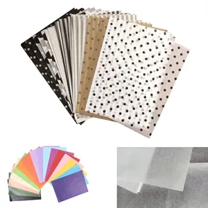 Custom 17 Gsm Gift Tissue Paper/ Wrapping Paper(20" X 15")