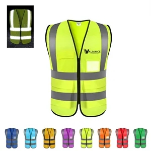 Safety Vest with Reflective Strips