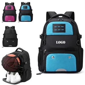 19" Large Capacity Basketball Backpack