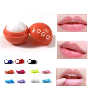 Custom Logo Custom Round Fruit Lip Balm