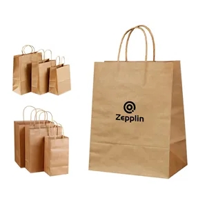 Kraft Paper Take Out Bag