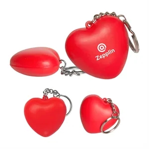 Heart Keychain Stress Ball