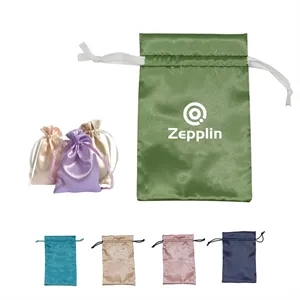 Satin Gift Drawstring Bag