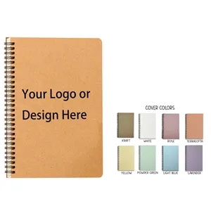 Custom Logo 16K  Personalized Spiral Journals Gifts For Clients