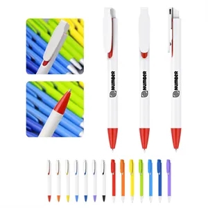 Plastic Retractable Ballpoint Pen