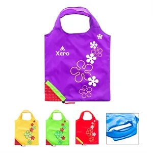 Foldable Polyester Grocery Tote Bag