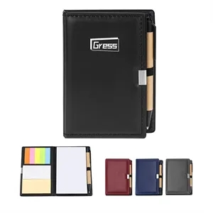 3 In 1 Portable Notebook Sticker With Pen Set