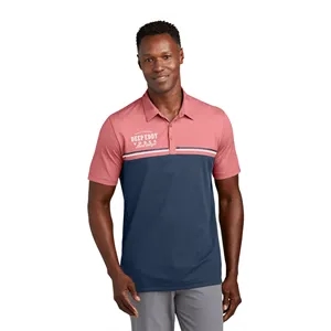 Custom Logo TravisMathew Sunset Blocked Polo