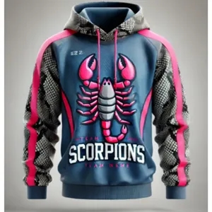 Custom Sublimated Traditional Youth Long Sleeve Hoody
