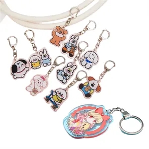 Custom Logo Acrylic Keychain for Promotions