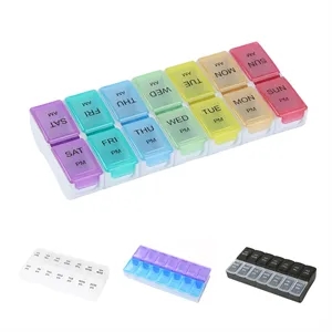 7 Day Pill Box Medicine Tablet Dispenser Organizer