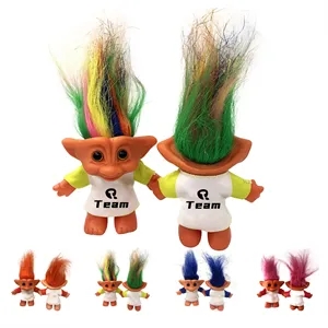 Vintage Troll Dolls With T Shirt