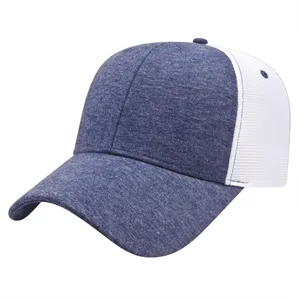 Cotton Jersey Cap with Hi-Tech Mesh Back Closeout