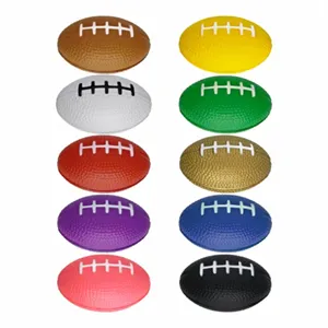 Custom Logo Small Football Stress Relievers Colors