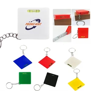 Retractable Tape Measure Keychain Body Measuring KeyRing