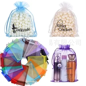 Organza Gift Bag Drawstring Storage Pouch