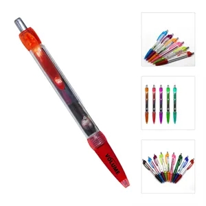 Promotional Pull Out Ad Ballpoint Pen