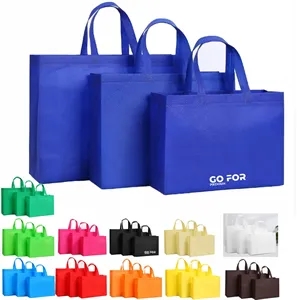 Portable Reusable Non Woven Grocery Bag with Handles