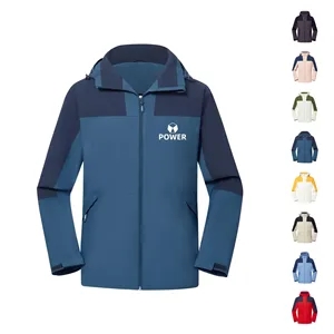 Winter Jacket Waterproof Rain Coat with Hood