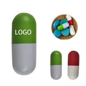 Custom Logo Stress Relief Balls With Capsule Shape