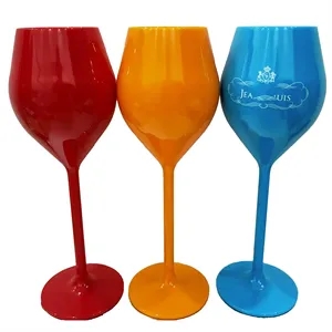 4.4 Oz. Plastic Wine Flute Glass