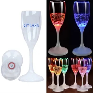 4OZ  Led Light Champagne Wine Glass