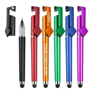 Advertising Gel Pen With Phone Stand