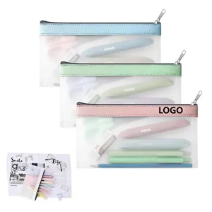 Clear Pencil Pouch Makeup