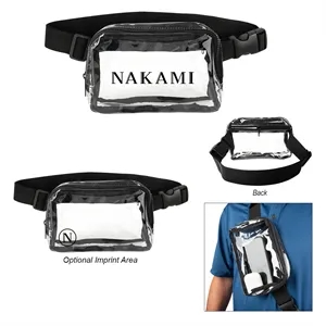 Anywhere Clear Belt Bag