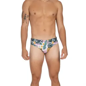 Fully Self Lined Men's Swim And Water Polo Brief