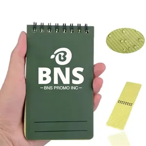 Top Spiral Weatherproof Notebook Pocket Mini Notebook