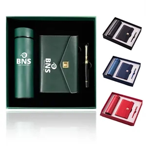 Men/Women Notebook Thermos Pen Commercial Gift Box Set