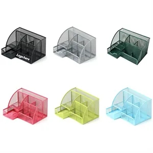 Multifunctional Mesh Desk Organizer