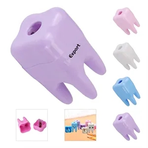 Plastic Tooth Shape Pencil Sharpener