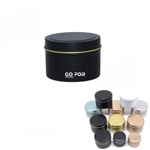 4 oz Travel Size Candle Tins with Lids