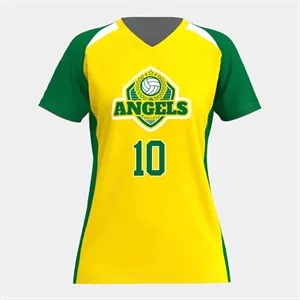 Sublimated Traditional Short Sleeve Volleyball Jersey