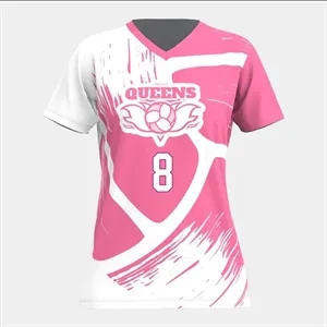 Sublimated Traditional Youth Short Sleeve Volleyball Jersey