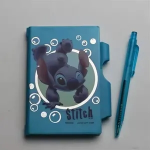 Custom Plastic Small Notebook With Pen