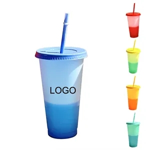 24oz Color Changing cup Made Of Food Grade Material