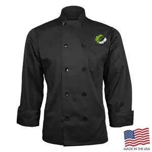 Classic Chef Coat with Long Sleeves