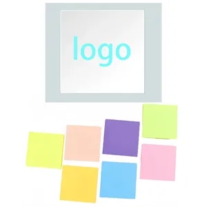 Custom Kawaii Adhesive Sticky Notes With Personalized Logo