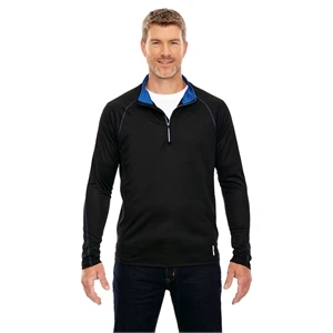 North End Men's Radar Quarter-Zip Performance Long-Sleeve...