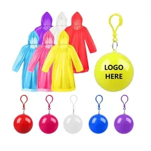 Disposable Emergency Rain Ponchos