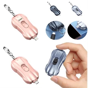 1500mA Portable Mini Keychain Emergency Charging Bank