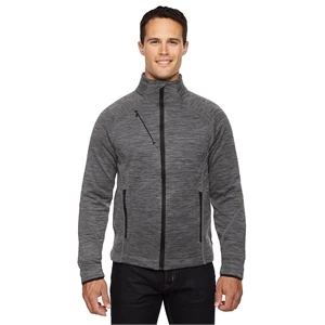 North End Men's Flux Melange Bonded Fleece Jacket