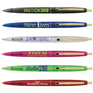 Clear Clics™ Gold Pen